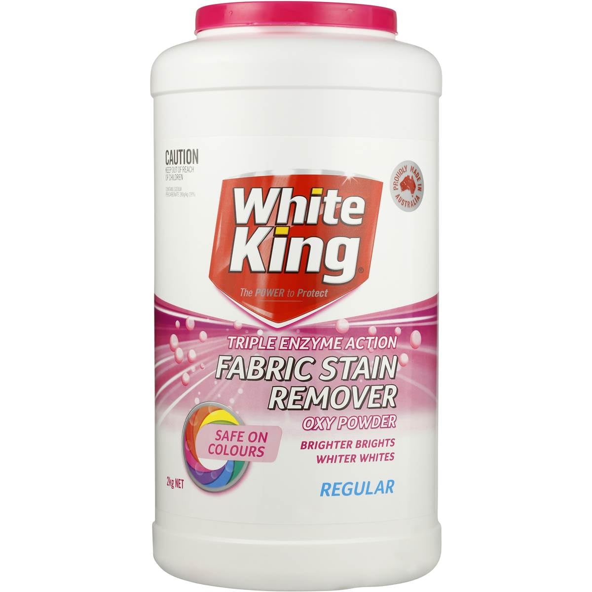 White King Inwash & Soaker Oxy Lift Booster 2kg Woolworths