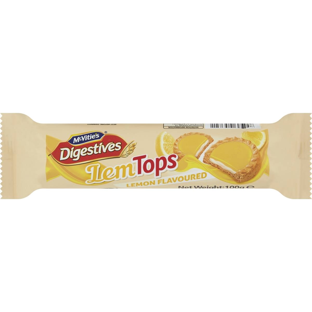 Mcvities Lemtops Digestives 