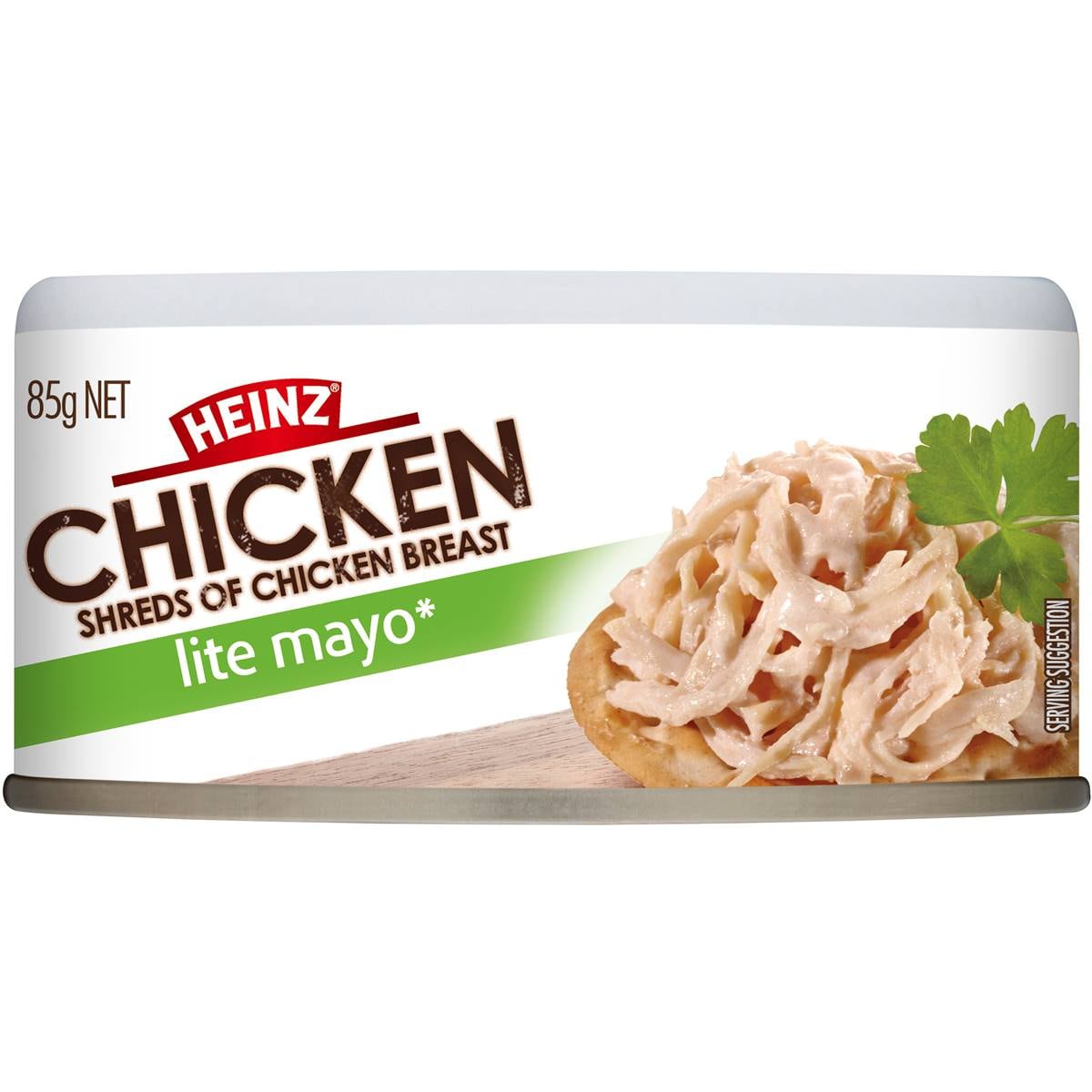 Heinz Shredded Canned Chicken Lite Mayo 85g Woolworths