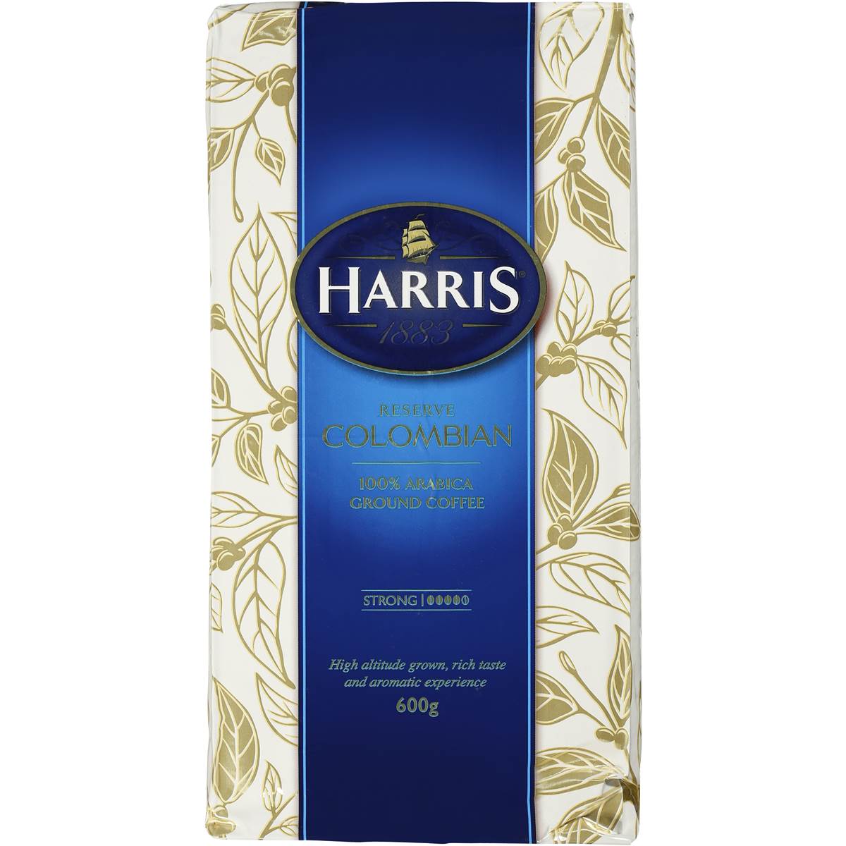 Harris Ground Coffee Colombian 600g Woolworths