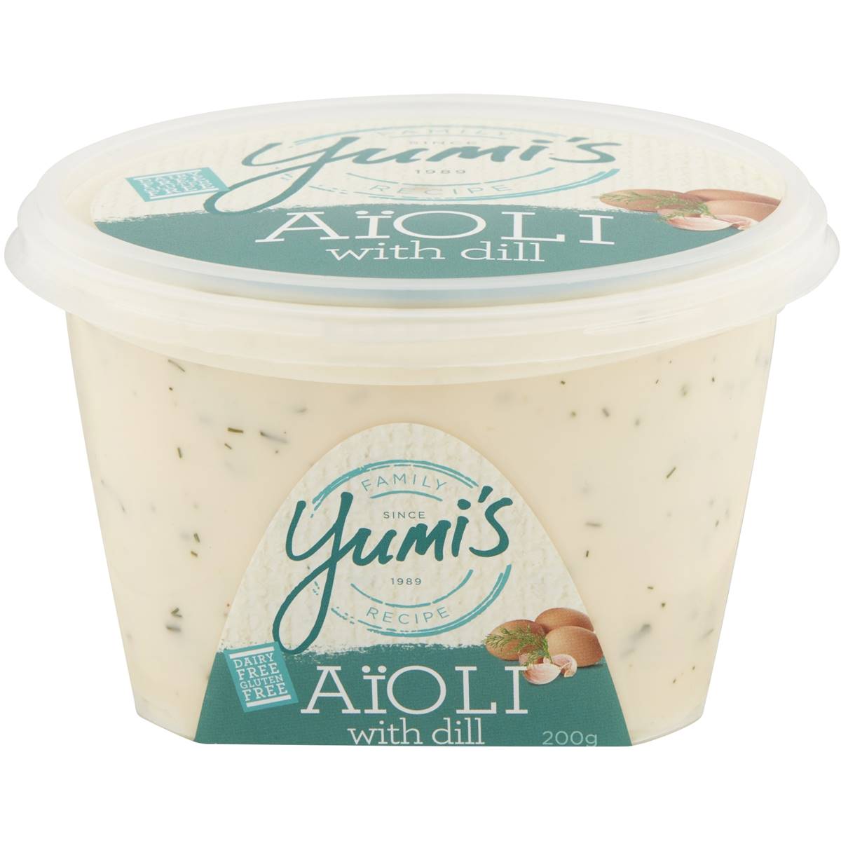 Yumi's Aioli With Dill Dips 200g Woolworths