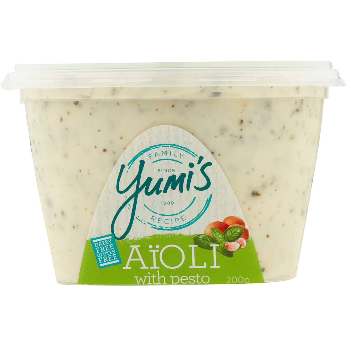 Yumi's Aioli With Pesto Dips 200g Woolworths
