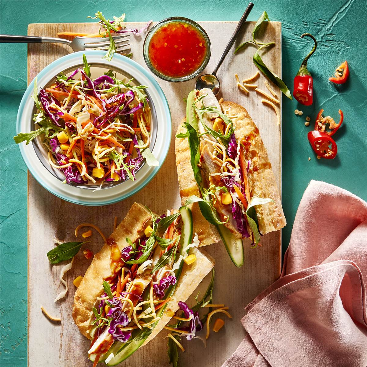 Woolworths Asian Salad Kit Tub 250g Woolworths