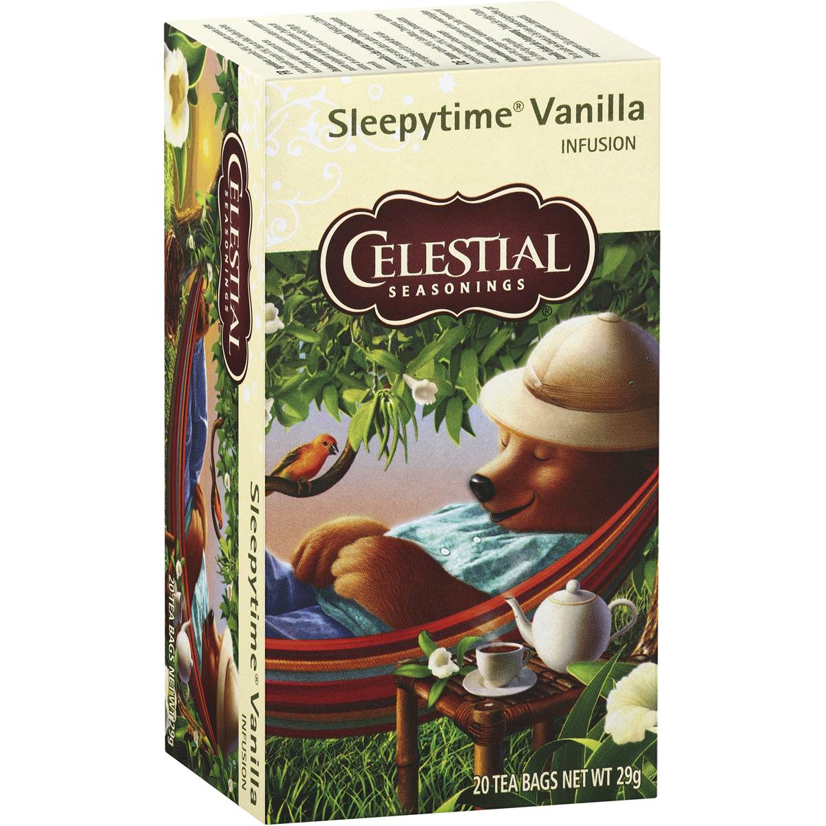 Celestial Seasonings Herbal Tea Sleepytime Vanilla Tea Bags 20 Pack
