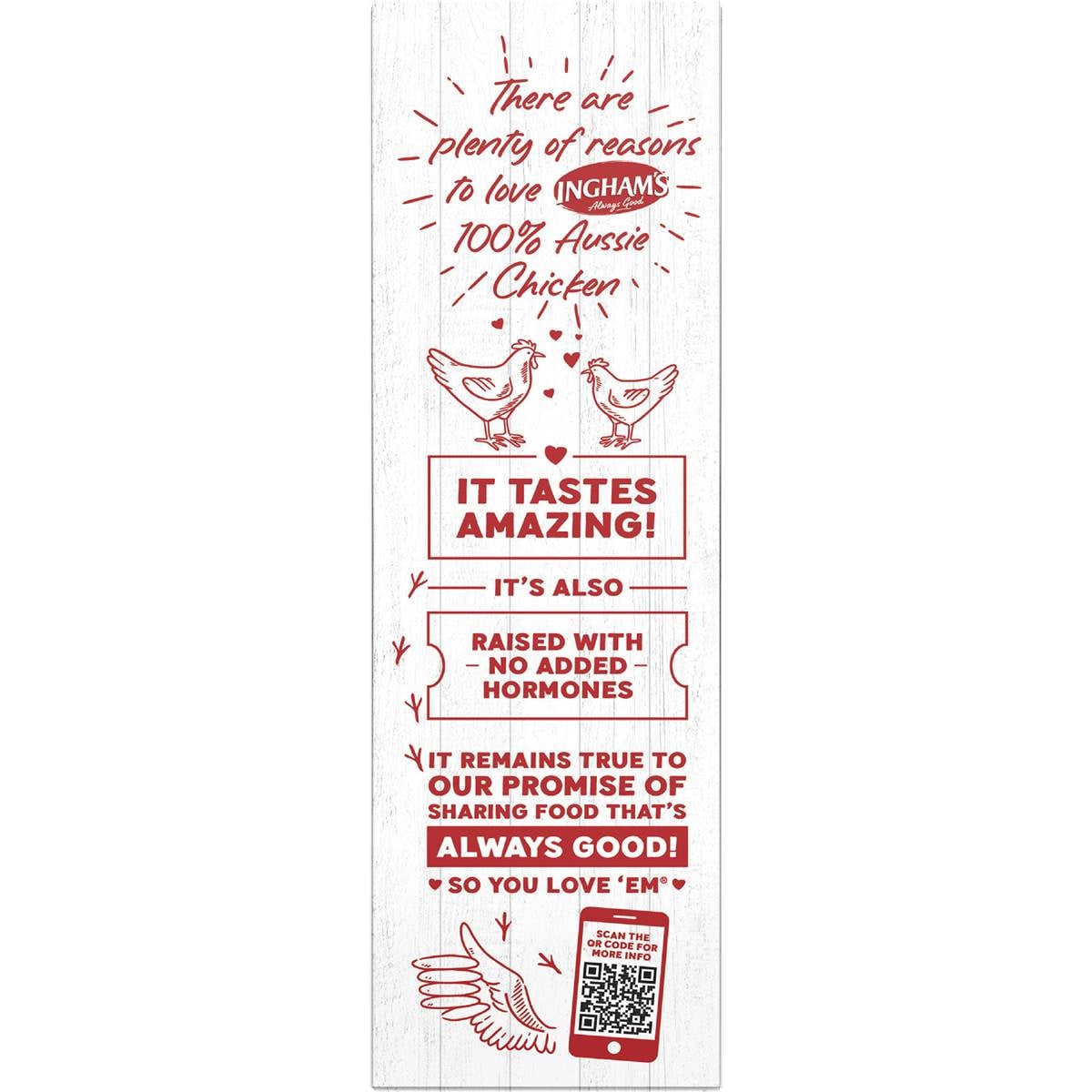 Ingham's Tempura Chicken Breast Nuggets 400g Woolworths