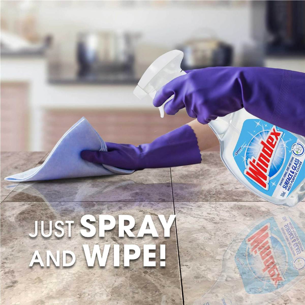 Windex Surface & Glass Multipurpose Cleaner Floral 750ml Woolworths