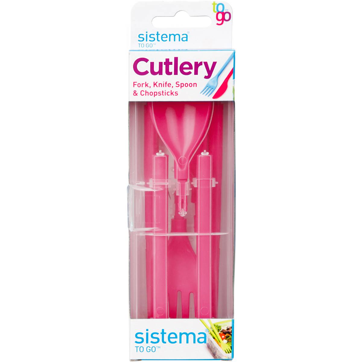 Sistema Klipo Cutlery Set To Go Each Woolworths
