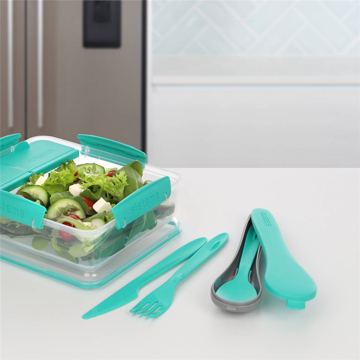 Sistema Klipo Cutlery Set To Go Each Woolworths