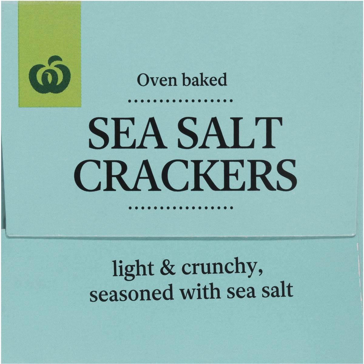 Woolworths Sea Salt Crackers Sea Salt 200g Woolworths
