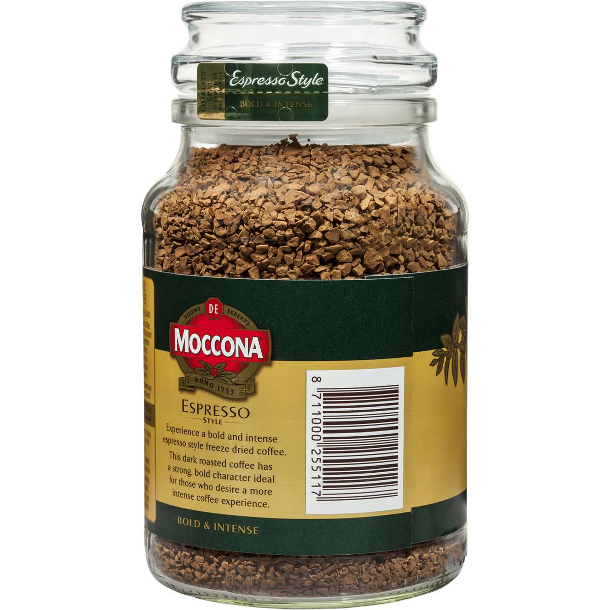 Moccona Freeze Dried Instant Coffee Espresso Style 200g Woolworths