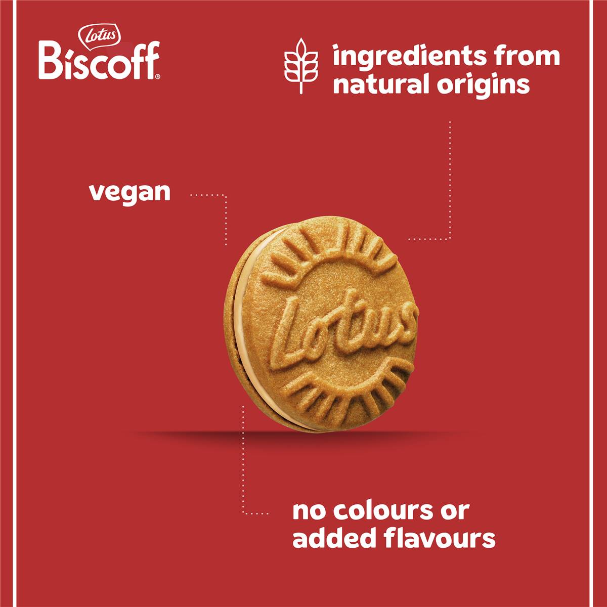 Lotus Biscoff Cream Biscuits 110g Woolworths
