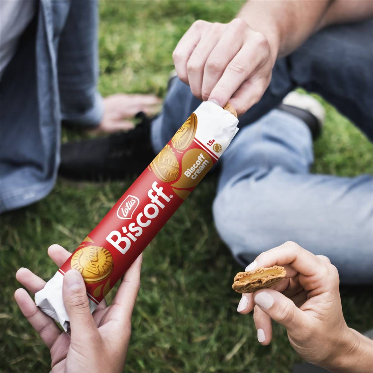 Lotus Biscoff Cream Biscuits 110g Woolworths