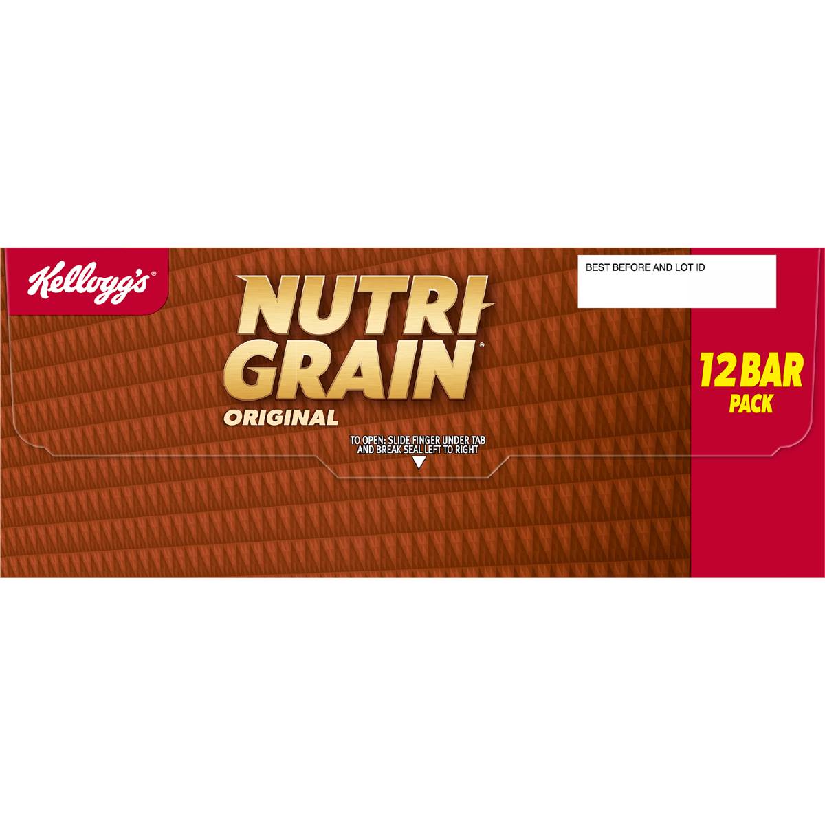 Kellogg's Nutri Grain Bars Original 12 Pack Woolworths