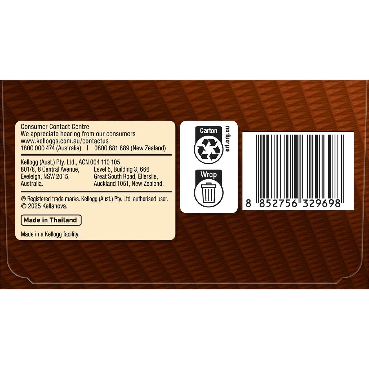 Kellogg's Nutri Grain Bars Original 12 Pack Woolworths