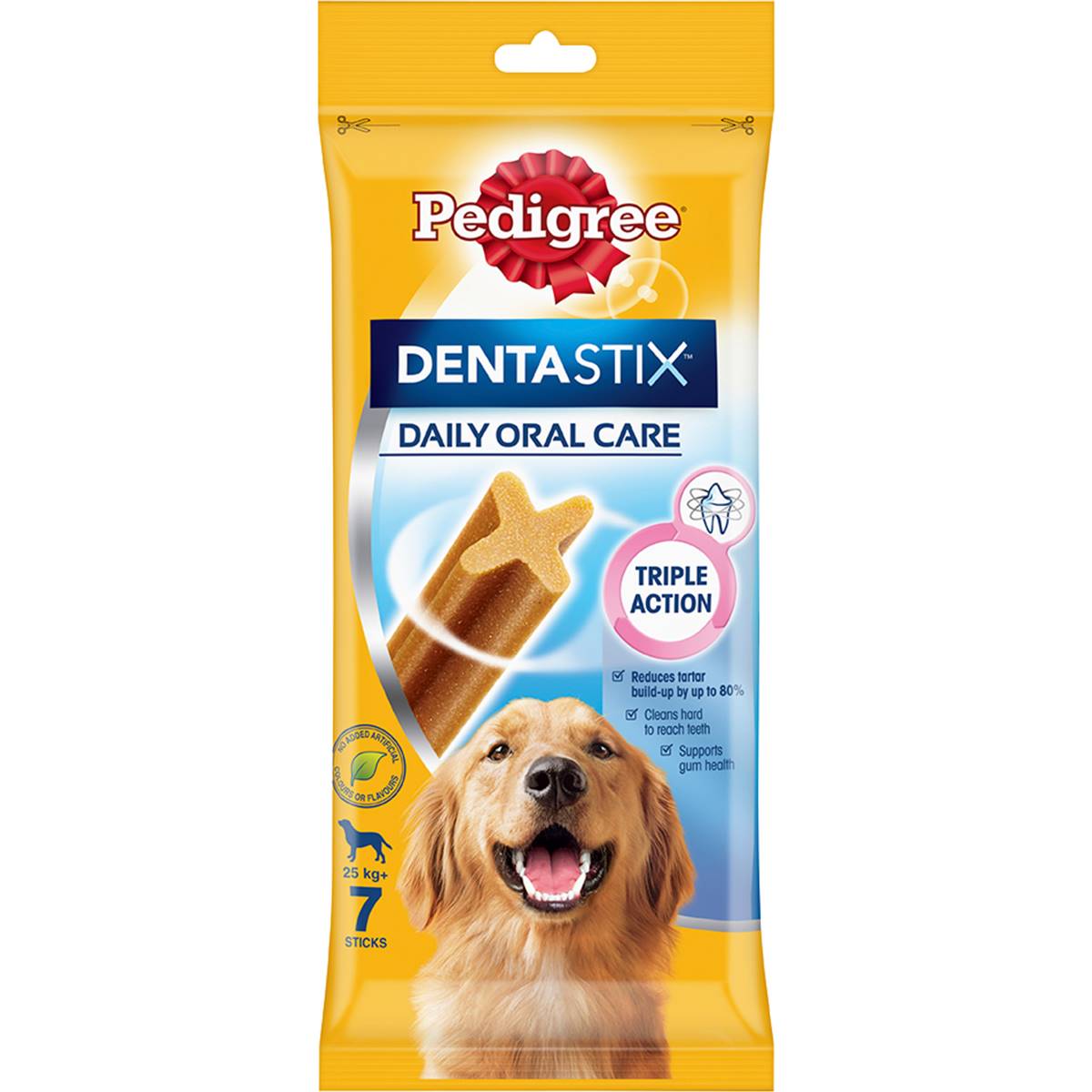 Pedigree Dentastix Large Giant Dog Treat 7pc Woolworths