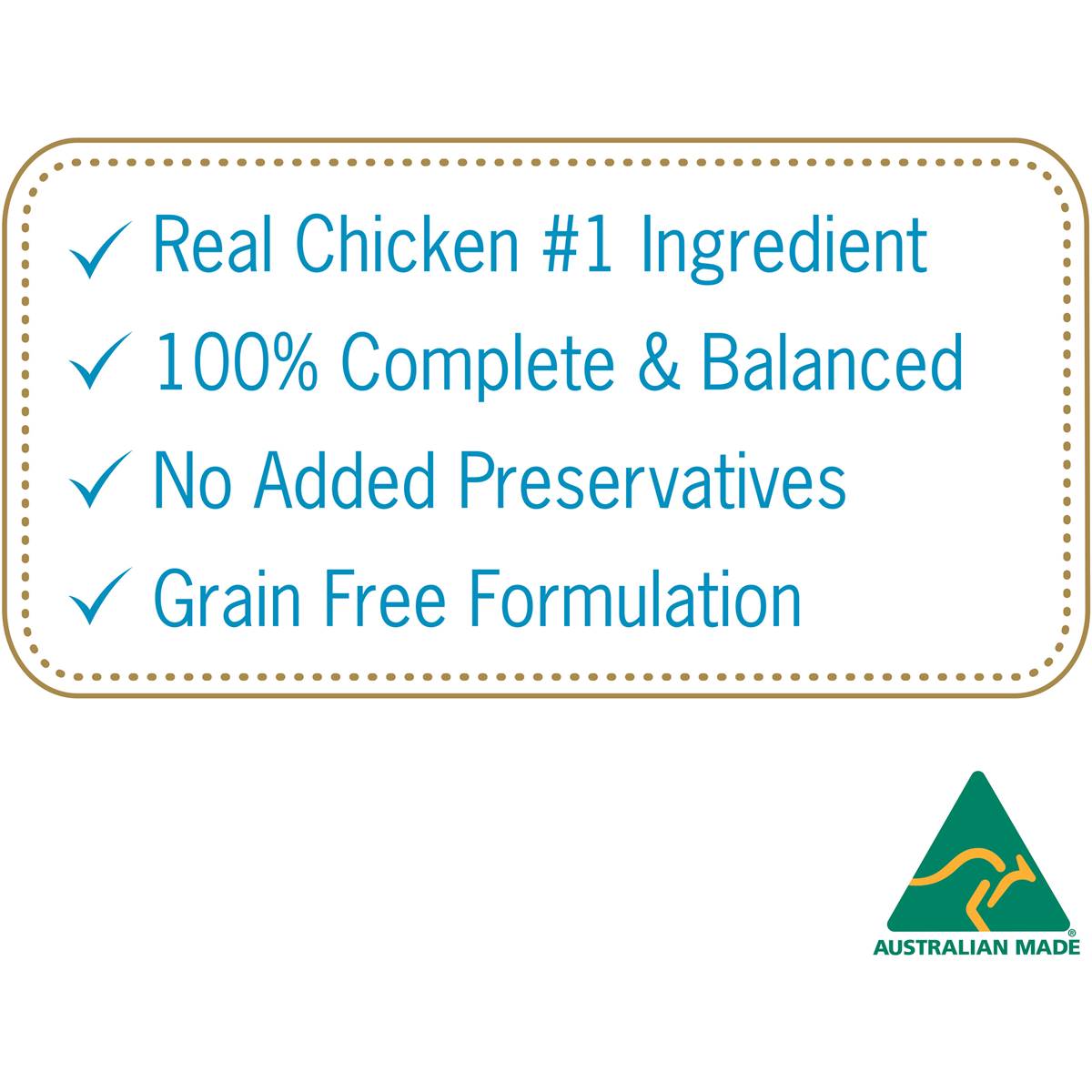 My Dog Chicken Supreme Loaf Classics Wet Dog Food Trays 100g X12 Pack