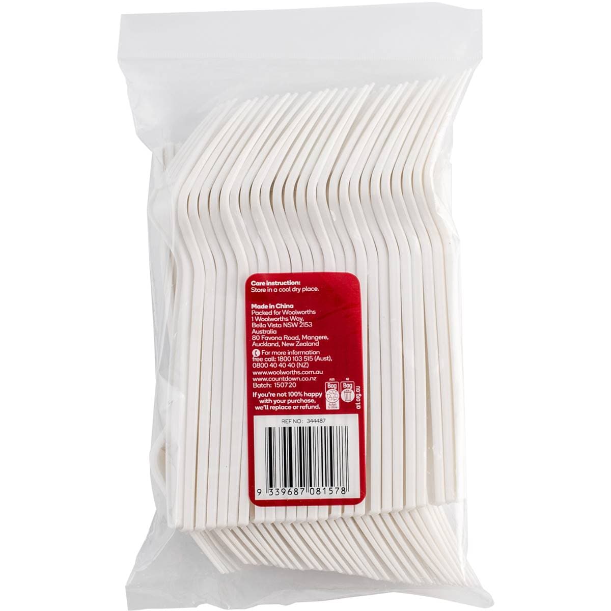 Essentials Plastic Forks 50 Pack Woolworths
