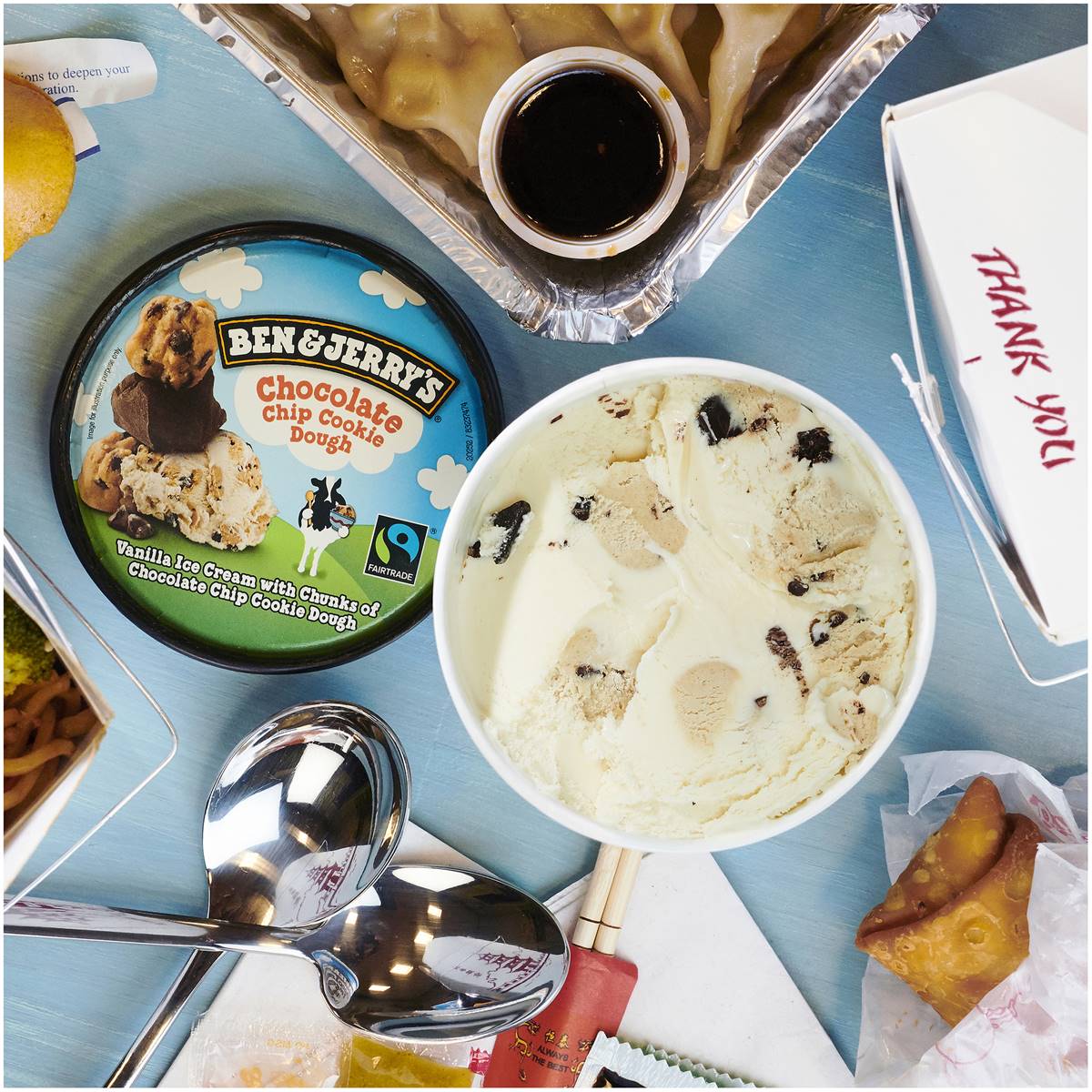 Ben & Jerry's Ice Cream Tub Chocolate Chip Cookie Dough 458ml | Woolworths