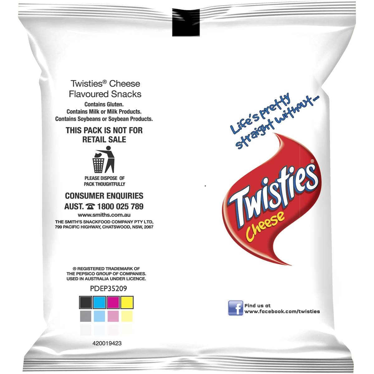 Twisties Multipack Cheese 6pk 114g Woolworths