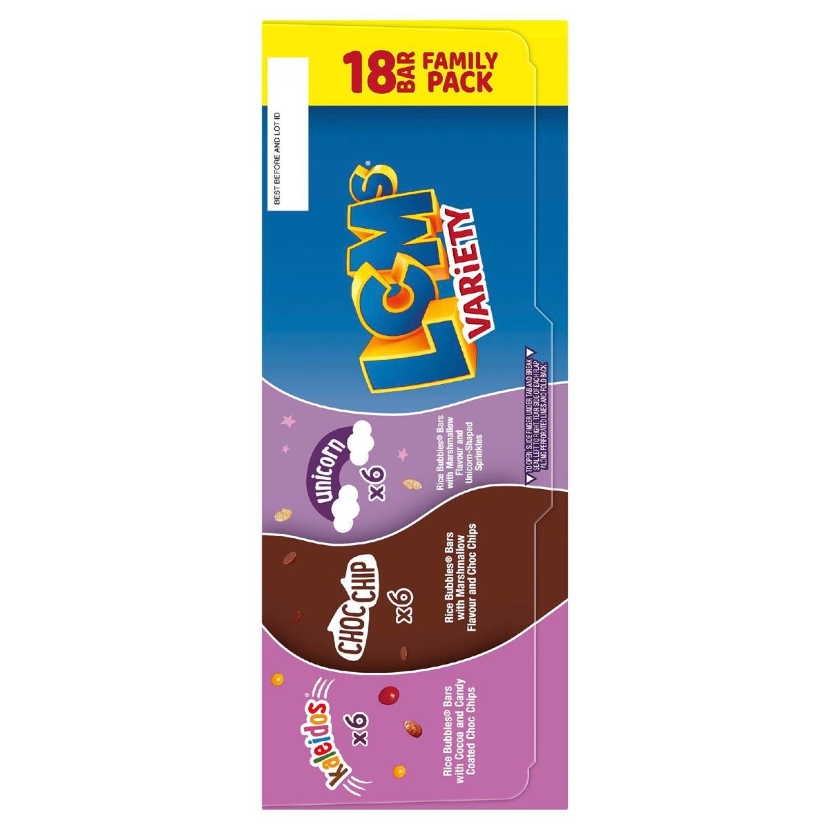 Kellogg's Lcms Variety Family Pack Bars 18 Pack Woolworths