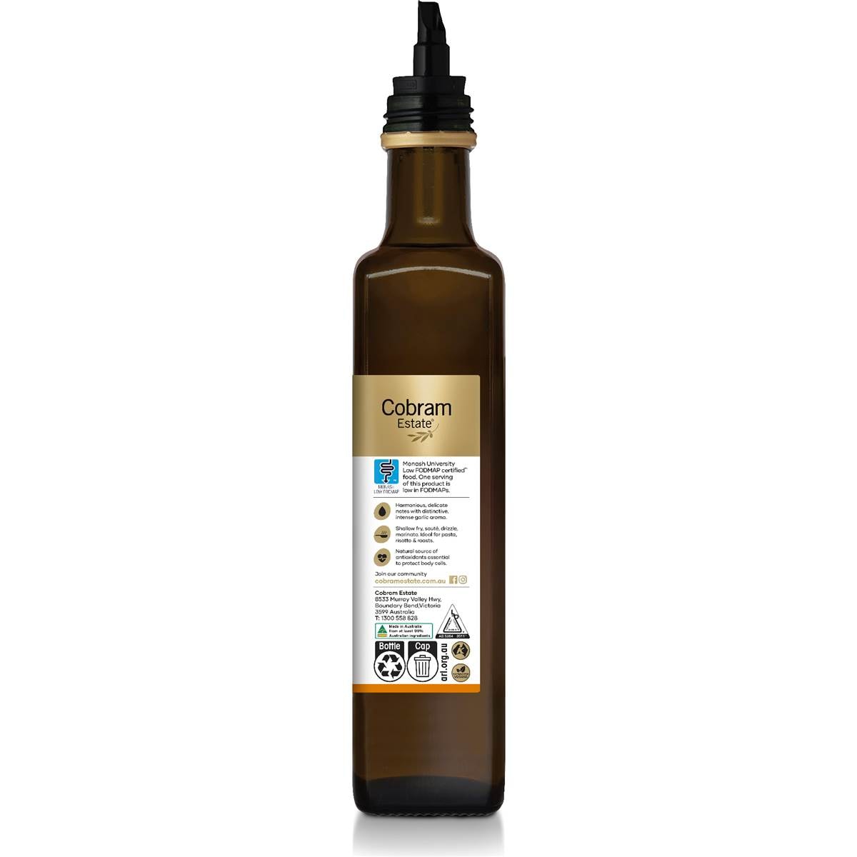 Cobram Extra Virgin Olive Oil Garlic Infused 250ml Woolworths