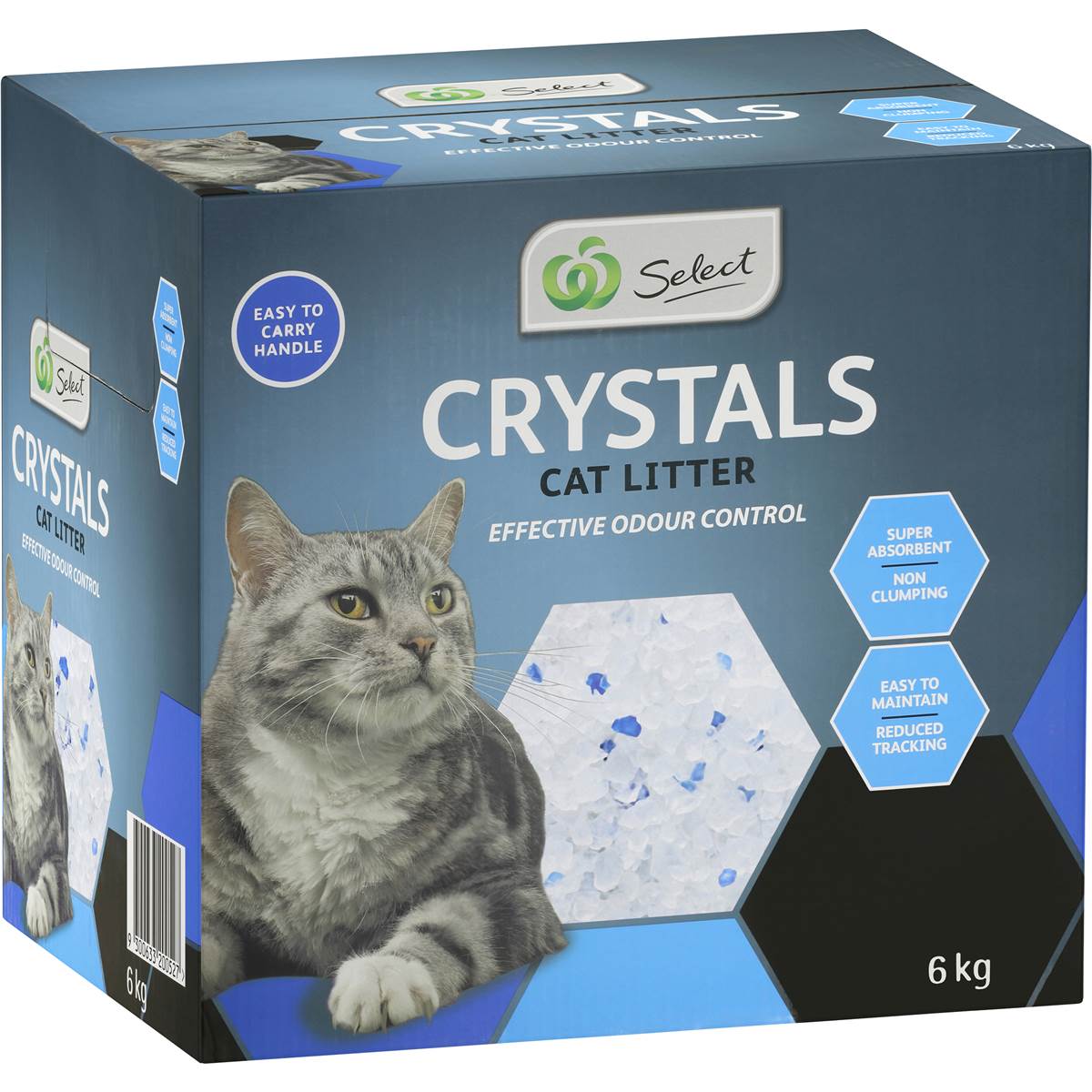 Woolworths Select Litter Crystals 6kg Woolworths
