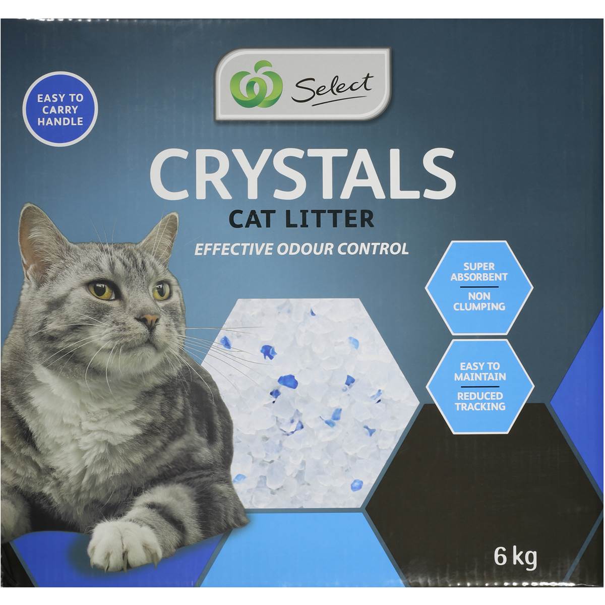 Woolworths Select Litter Crystals 6kg Woolworths
