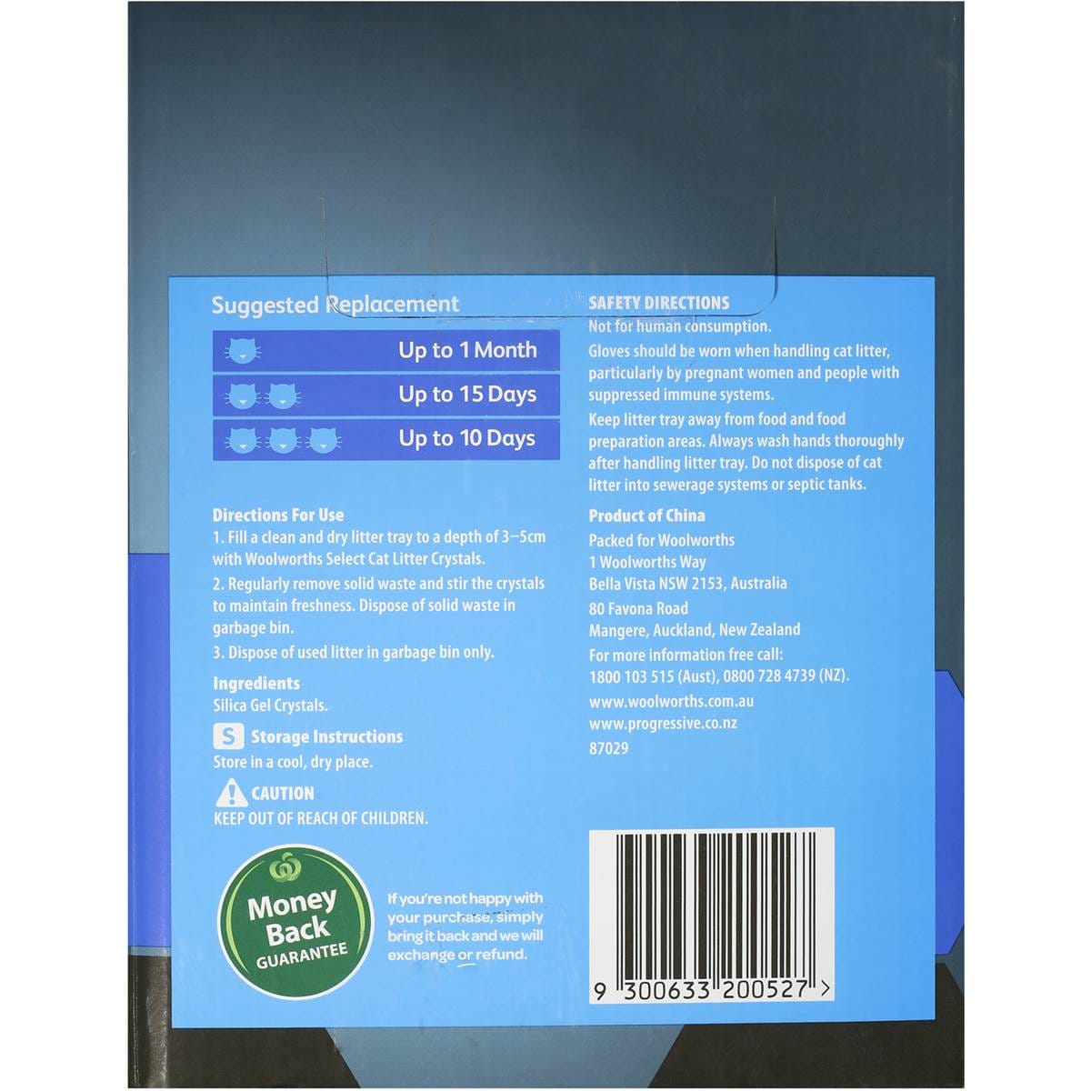 Woolworths Select Litter Crystals 6kg Woolworths