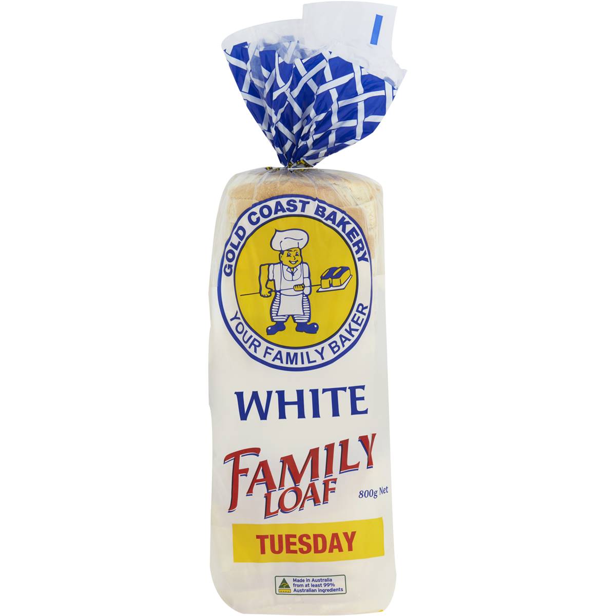 Gold Coast Bakery White Family Loaf Sliced