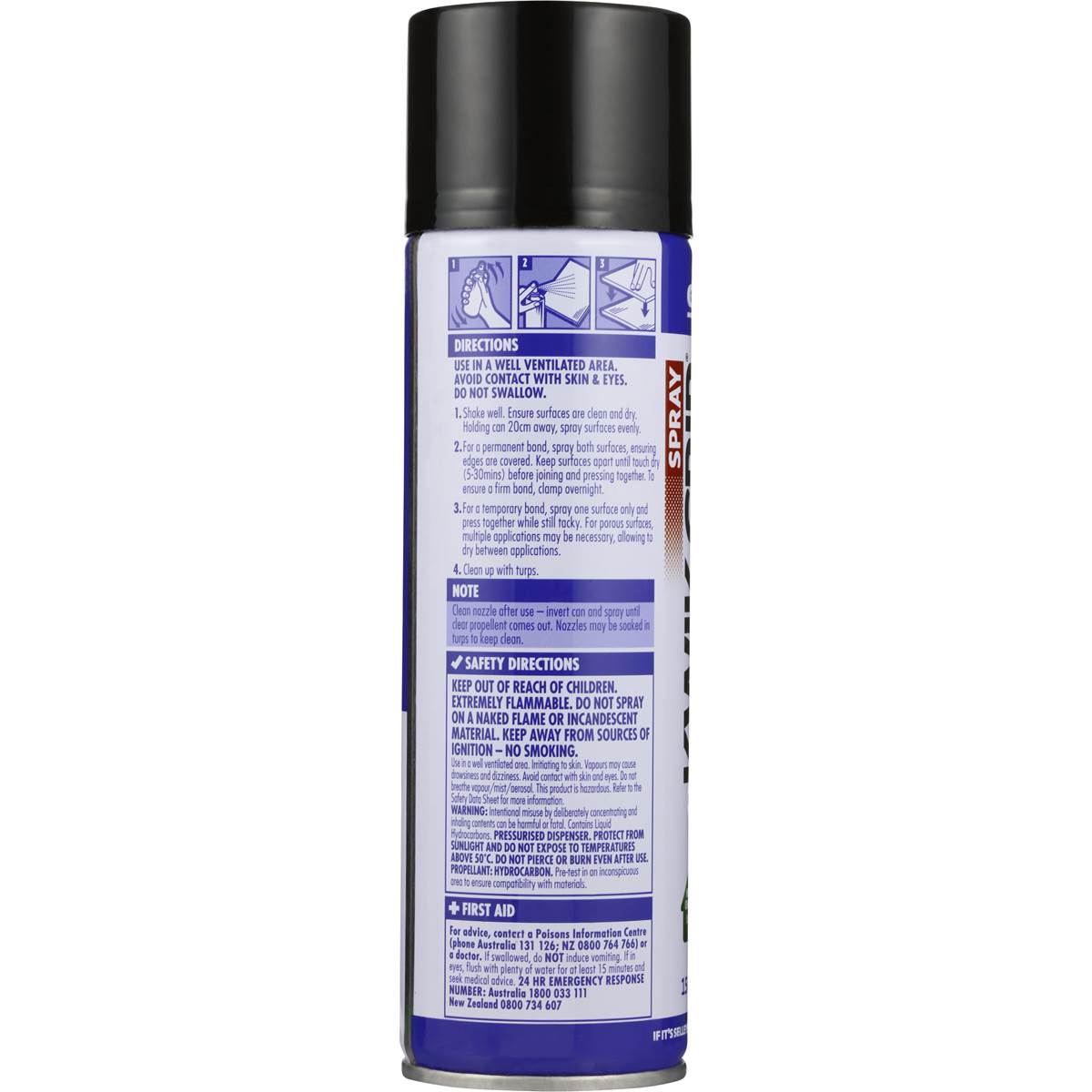 Selleys Adhesive Kwik Grip Spray 150g Woolworths