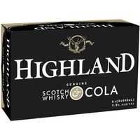 Highland Scotch Whisky & Cola Cans