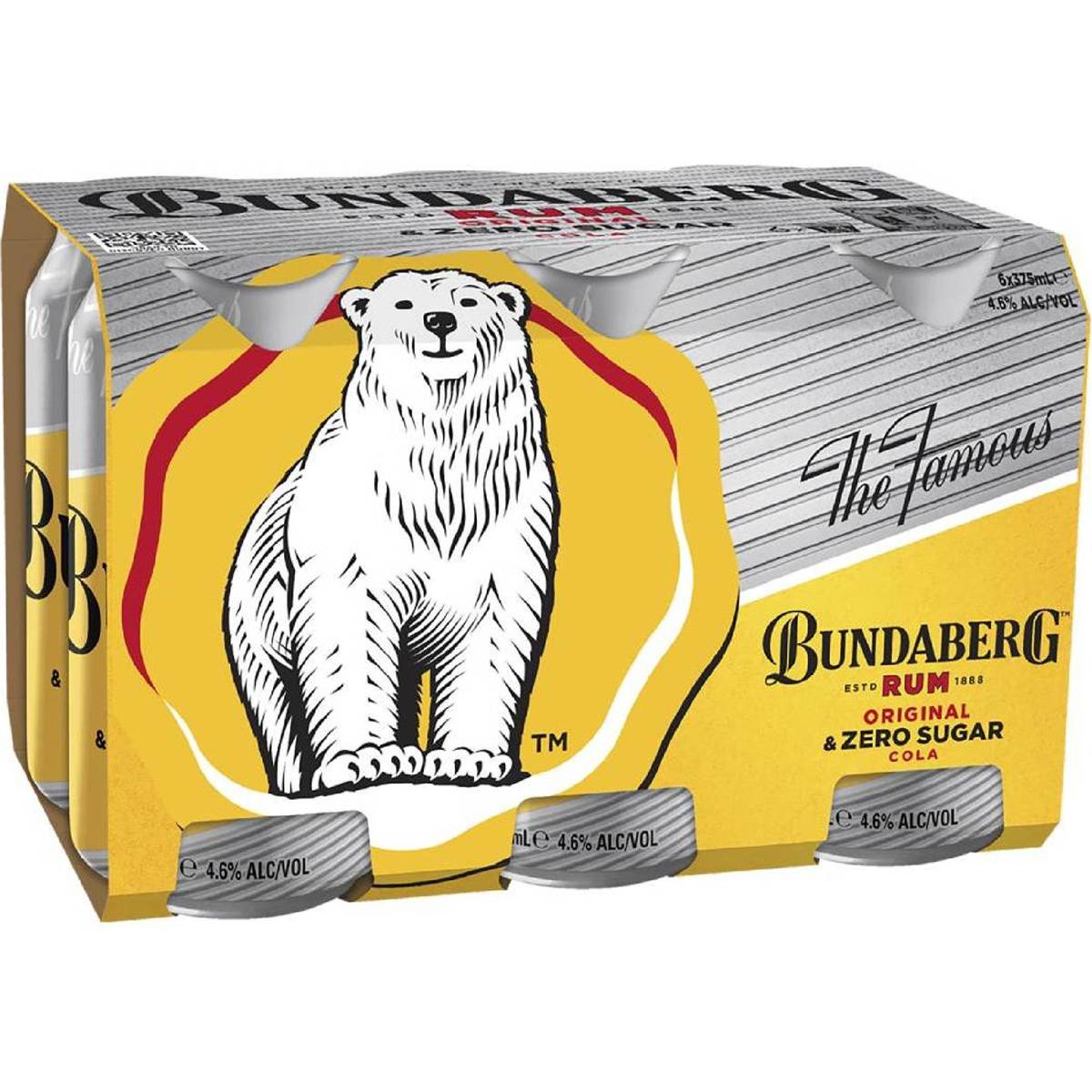 Bundaberg Rum & Bare No Sugar Cola
