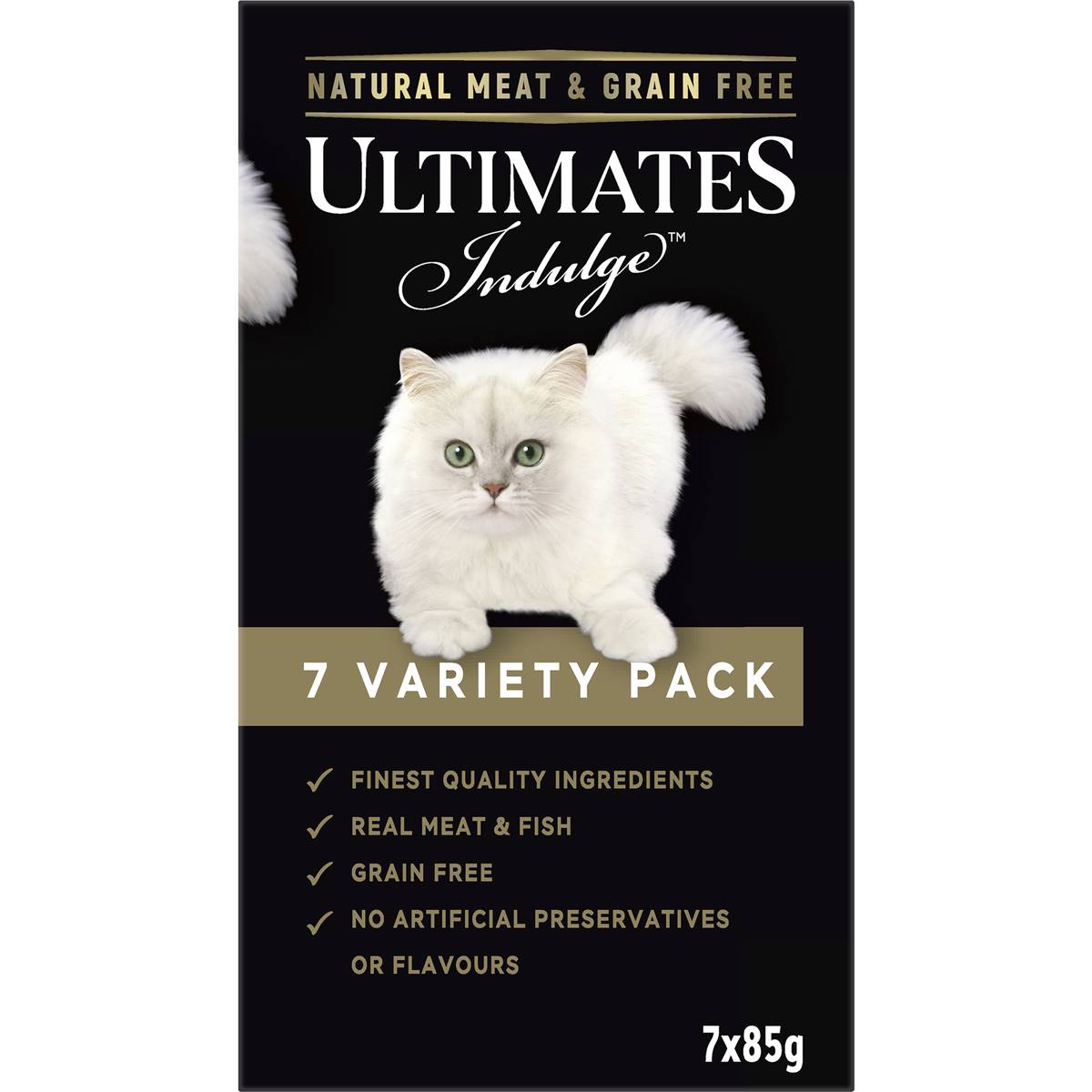 Ultimates Indulge Adult Cat Food Variety Pack 7x85g Woolworths