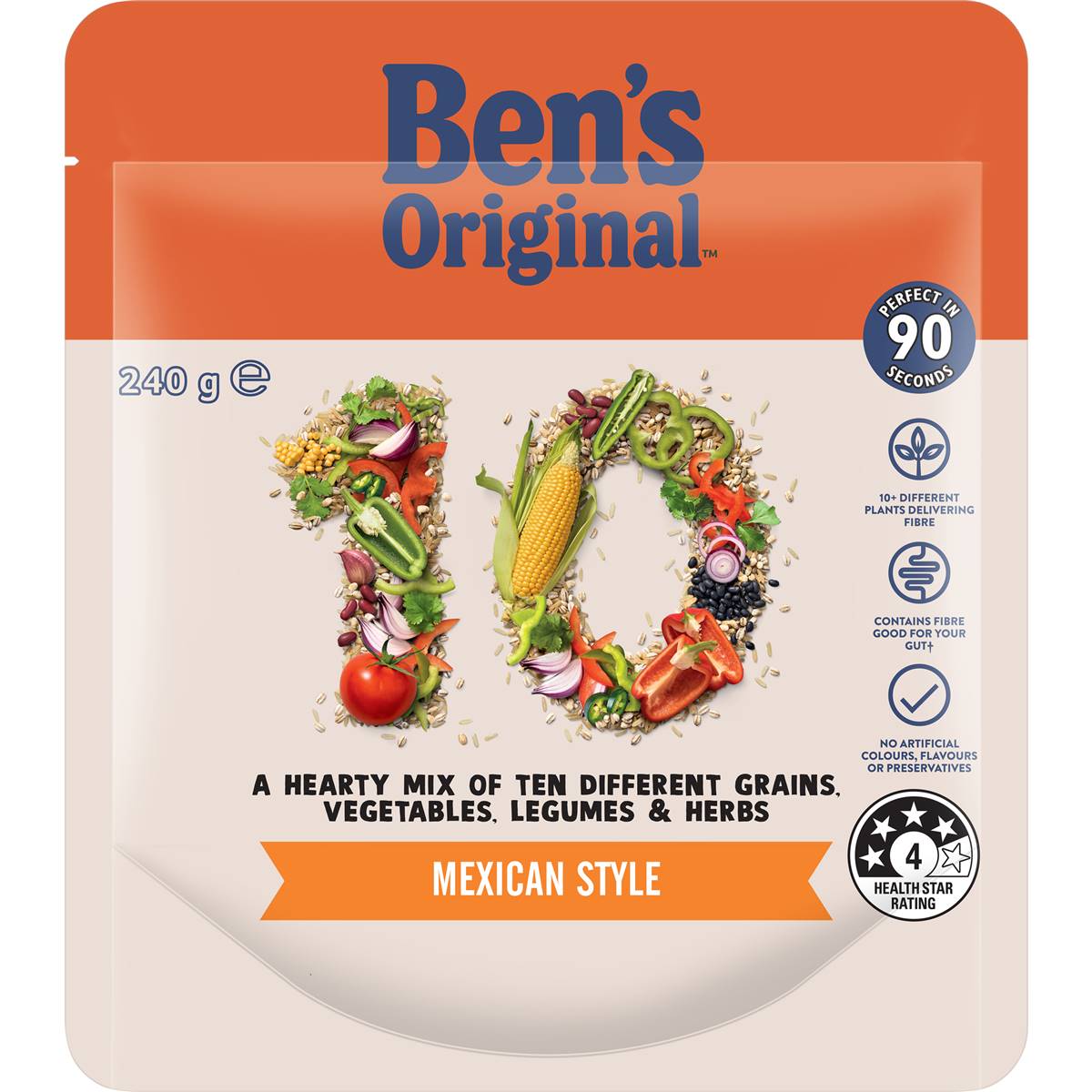 Ben's Original 10+ Microwave Rice Mexican Style