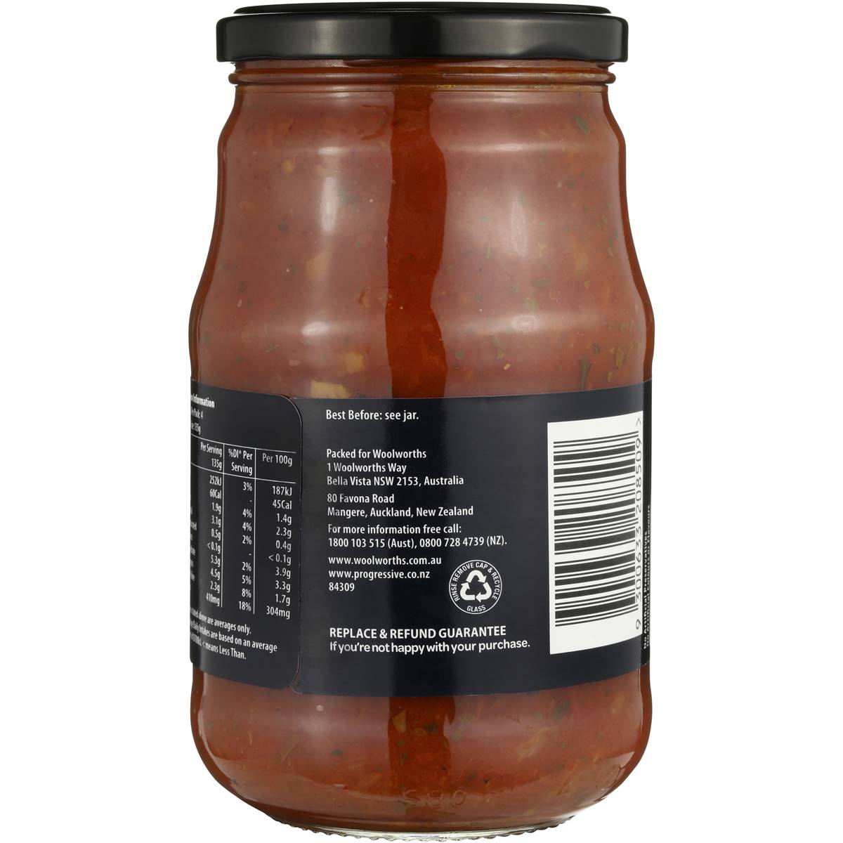 Select Pasta Sauce Bolognese 540g Woolworths