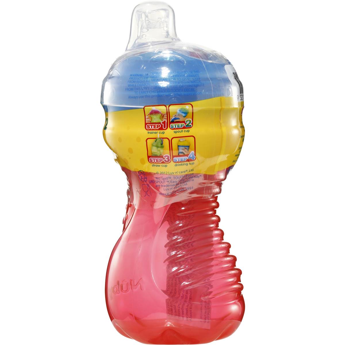 Nuby super spout easy gripper 6 months 300ml each woolworths