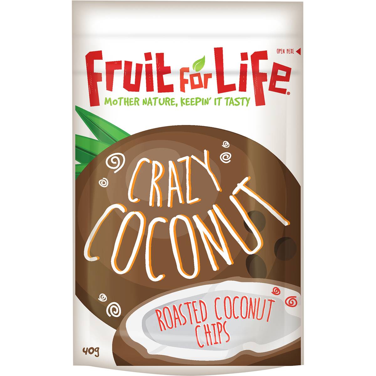 Fruit For Life Coconut Chips 40g Woolworths