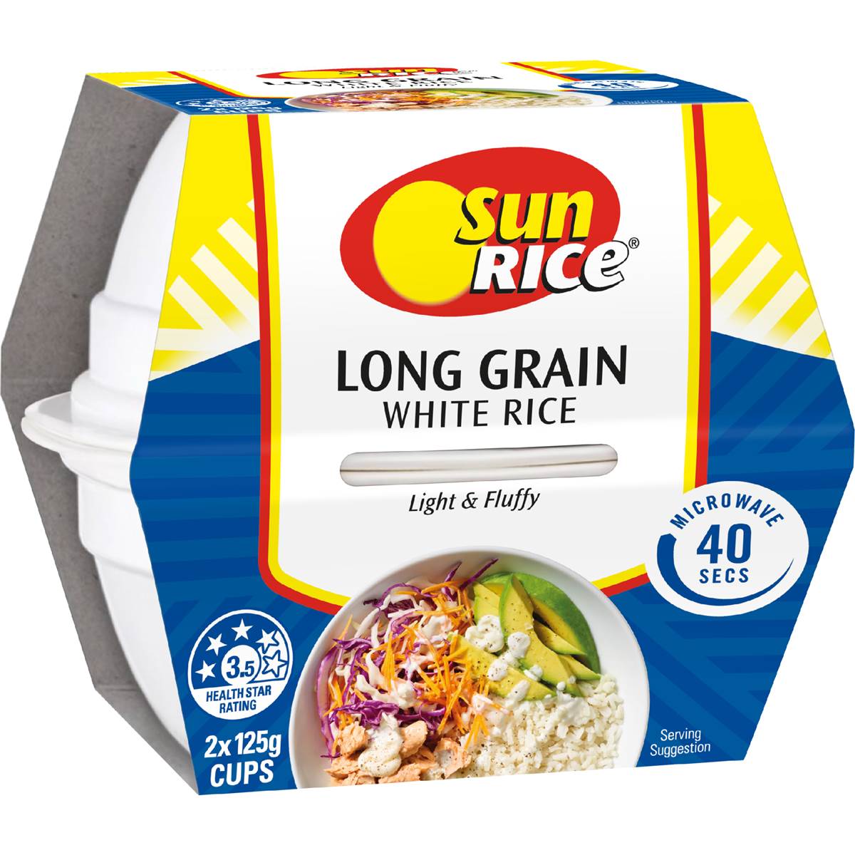 White Rice Cups