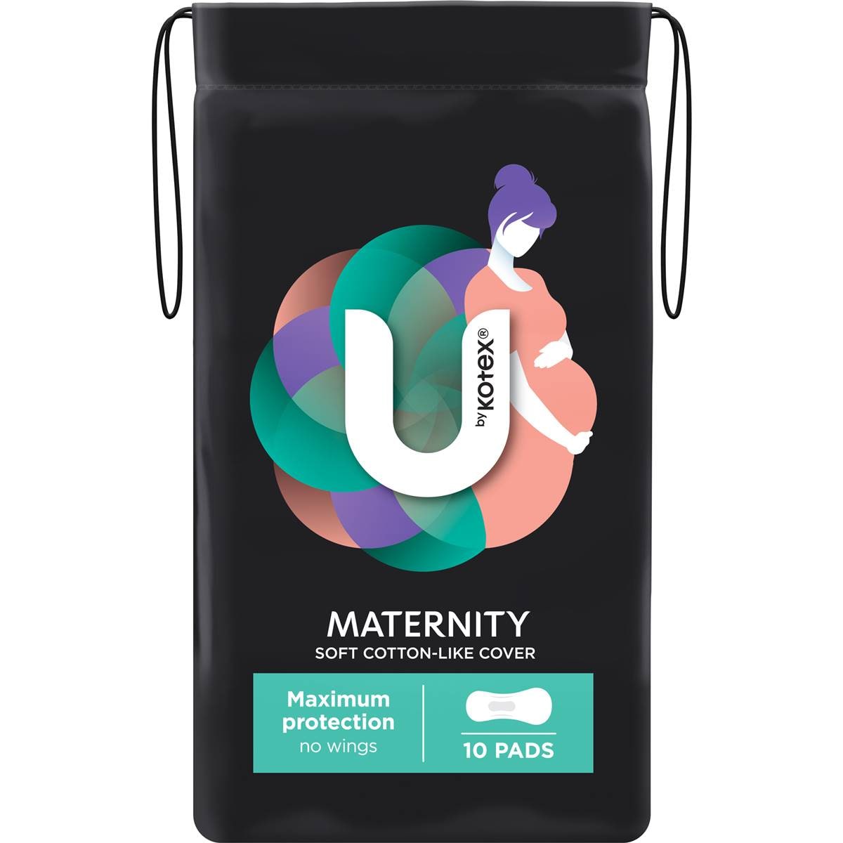 U By Kotex Maternity Pads 10 Pack Woolworths