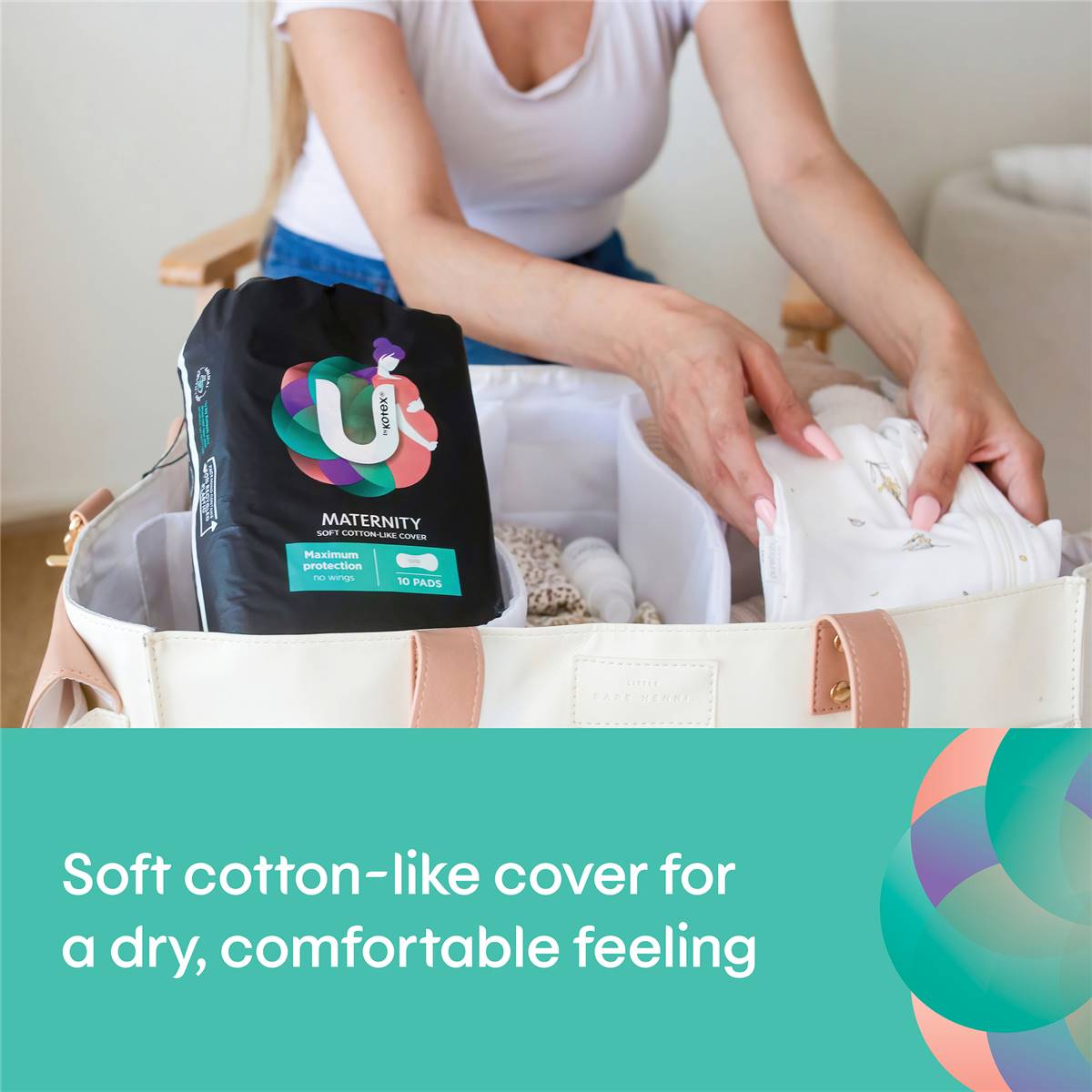 U By Kotex Maternity Pads 10 Pack Woolworths