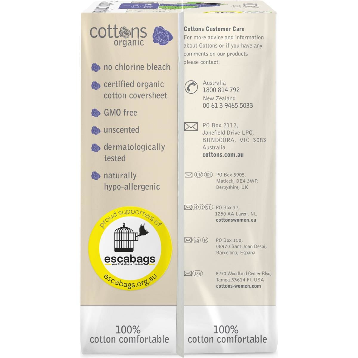 Cottons Overnight Pads With Wings 10 Pack Woolworths