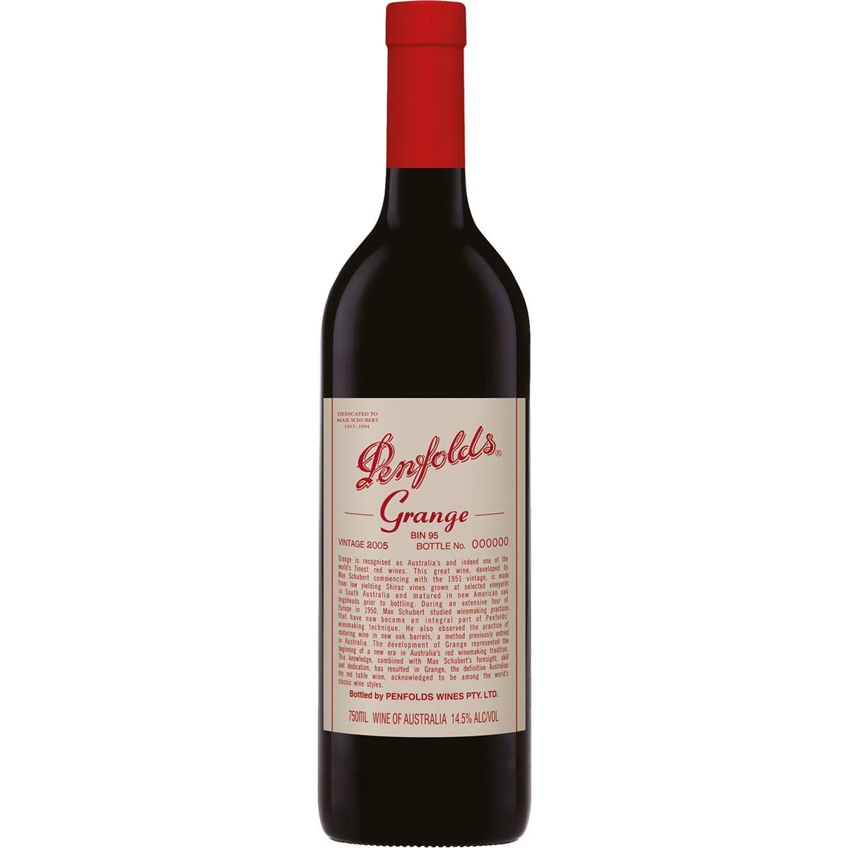 Penfolds Varietals Grange 2005