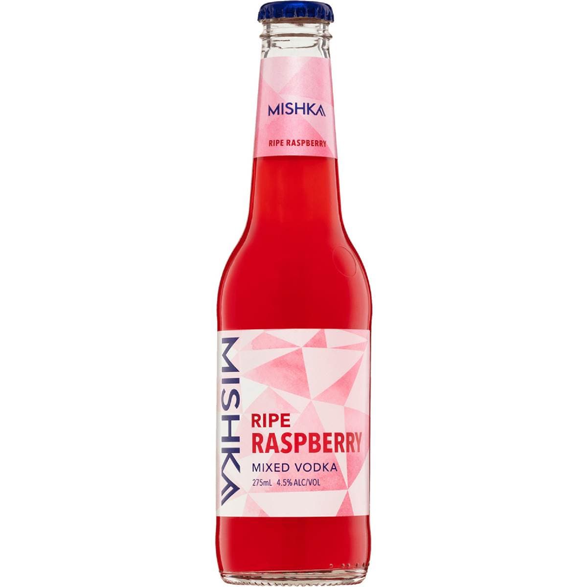 Mishka Vodka Raspberry Splash 275ml Woolworths