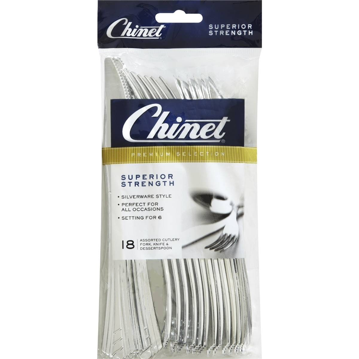 Bioware Plastic Cutlery Silver Plastic Silver 18 Pack Woolworths