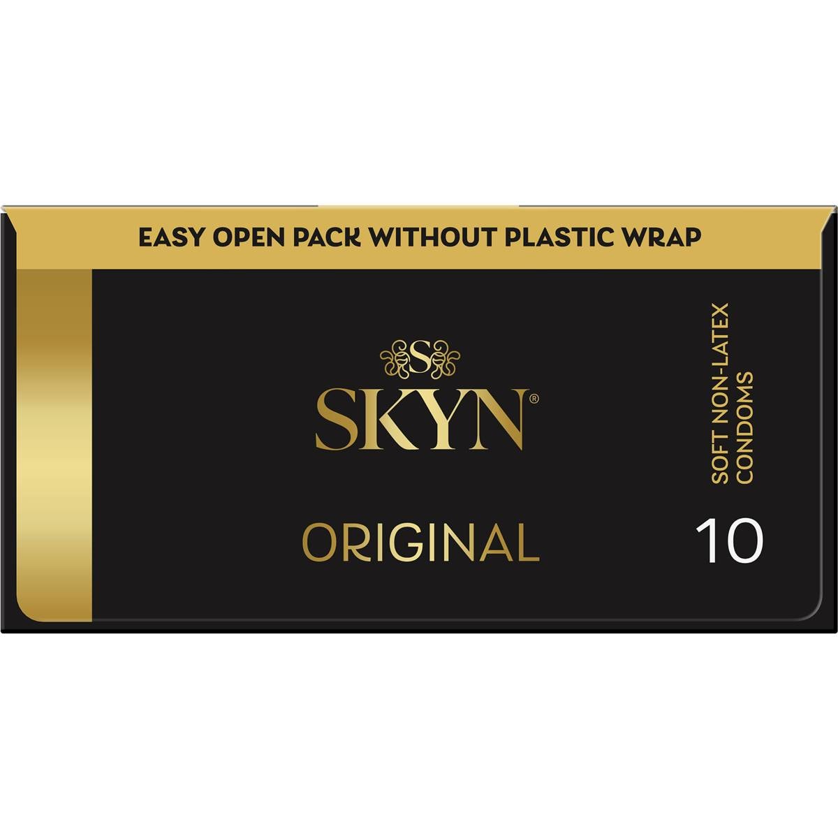 Skyn Original Natural Feeling Nonlatex Condoms 10 Pack Woolworths