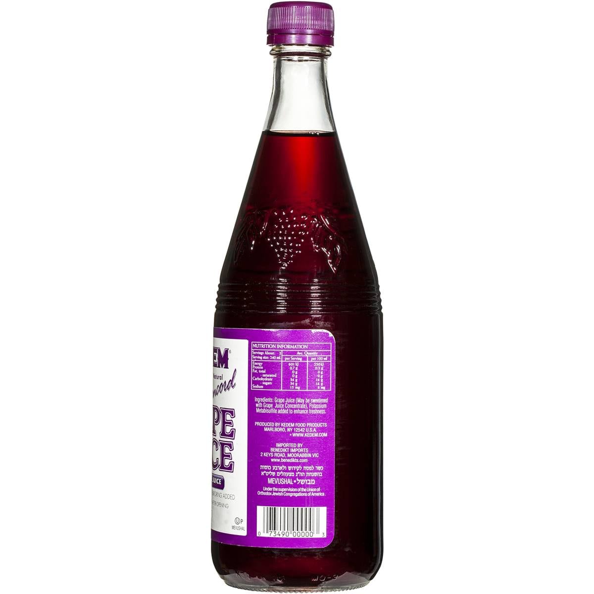 Kedem Beverages Concord Grape Juice 650ml Woolworths