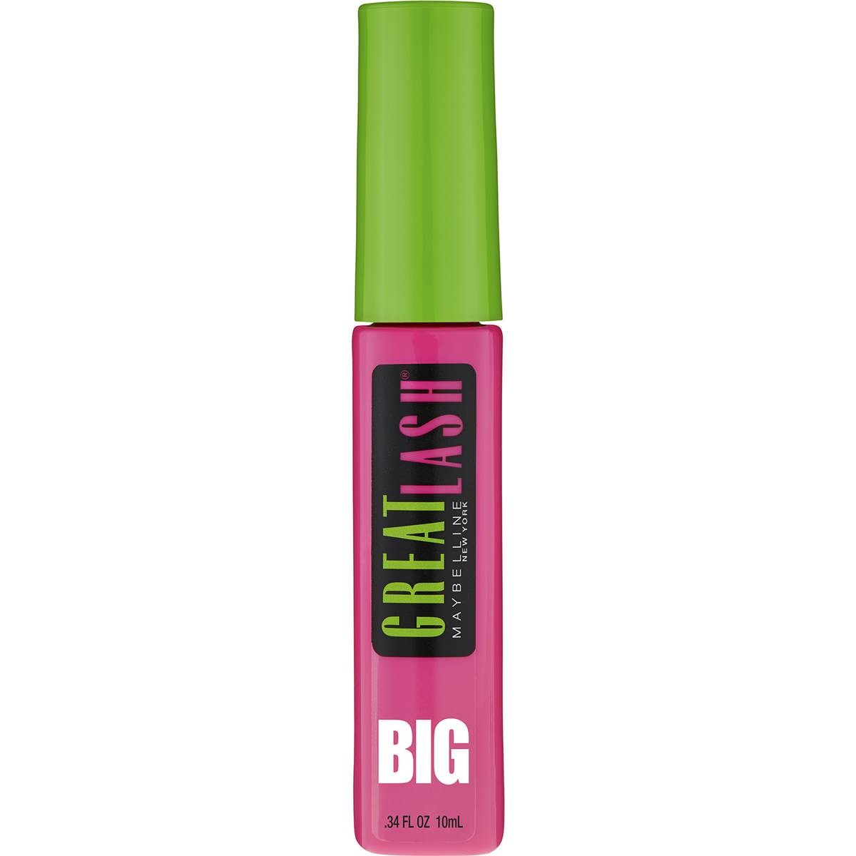 Maybelline Great Lash Big Volumizing Mascara - Blackest Black