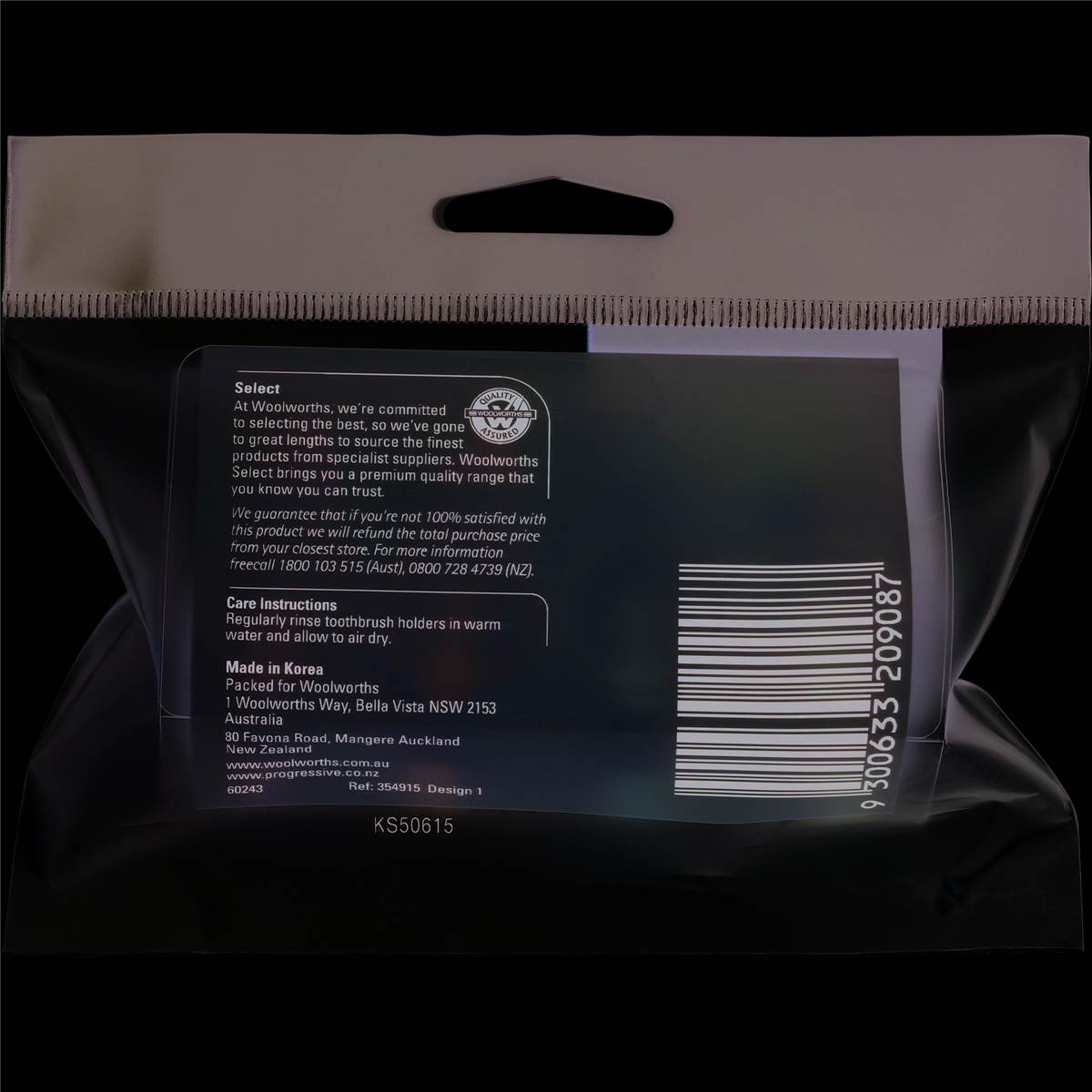 Select Toothbrush Holder Coloured 4 Pack Woolworths