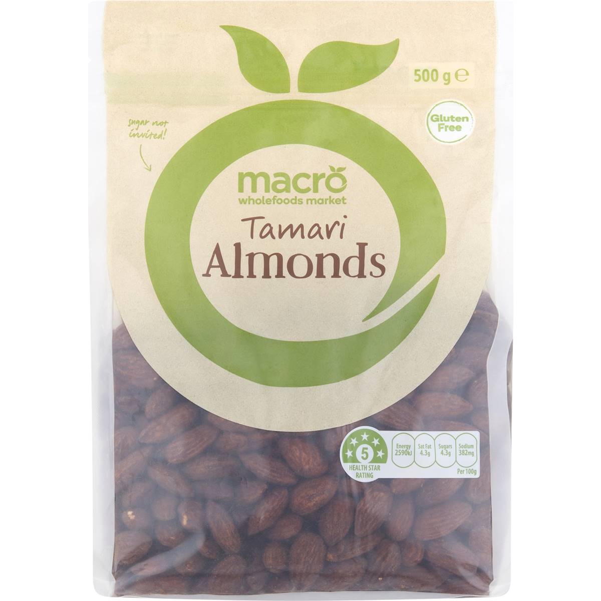 Macro Almonds Tamari 500g | Woolworths