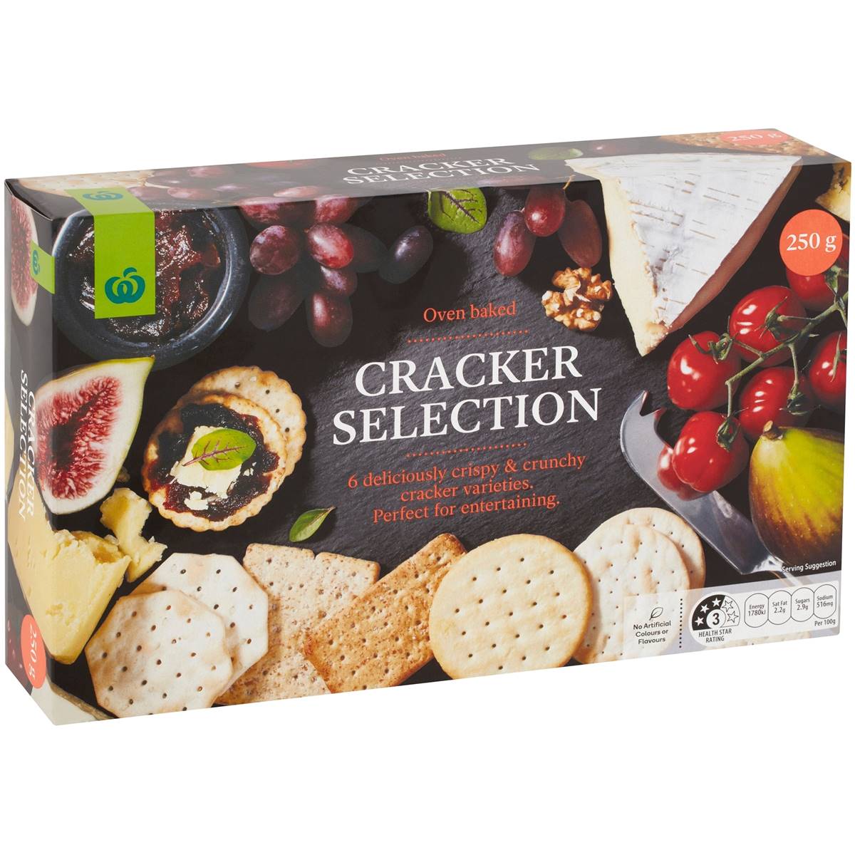 woolworths cracker selection 250g woolworths woolworths cracker selection 250g woolworths